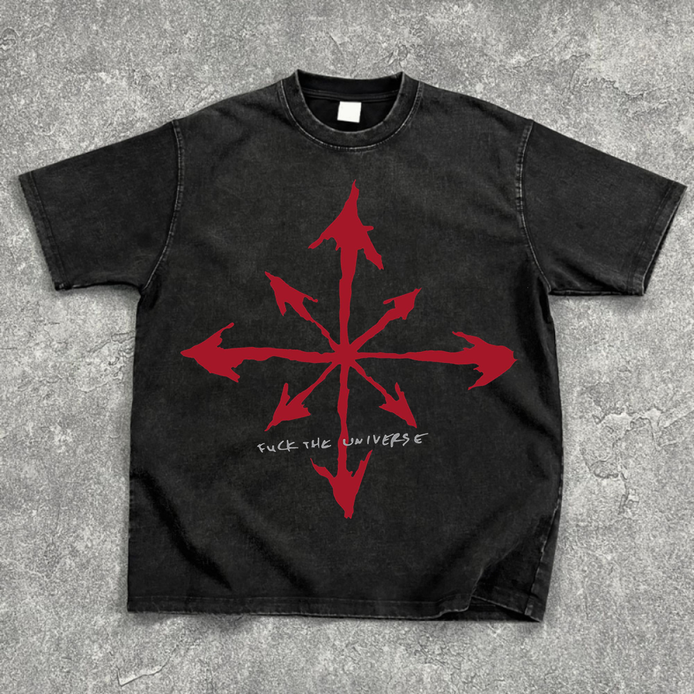 Craft Fuck The Universe Washed Oversize T-Shirt