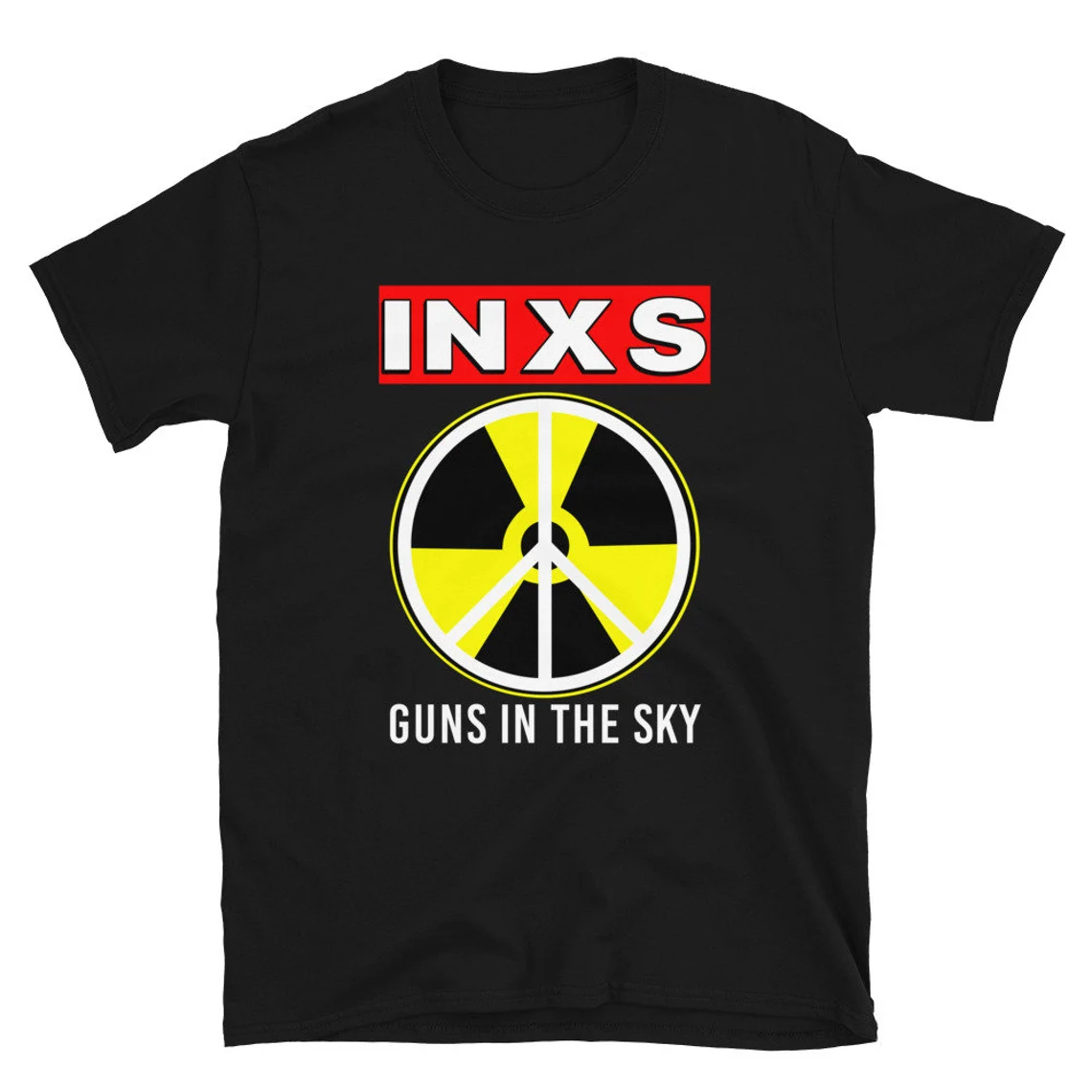 INXS Band Guns in the Sky Cotton T-shirt