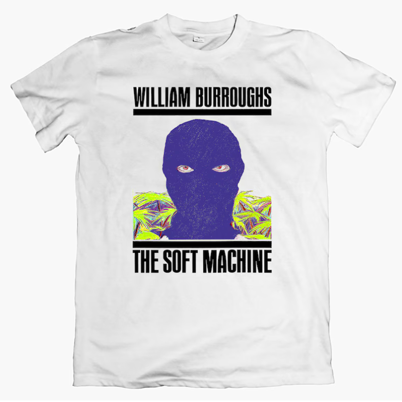 William S. Burroughs The Soft Machine cotton T-shirt