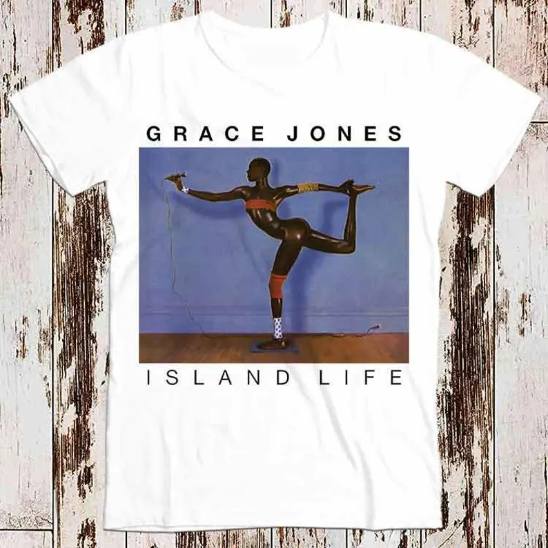 Grace Jones Singer cotton T-shirt