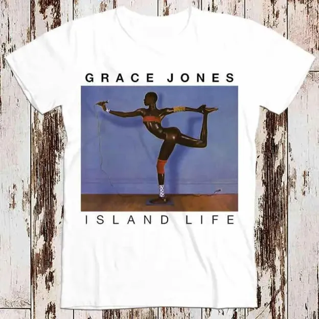 Grace Jones Singer cotton T-shirt