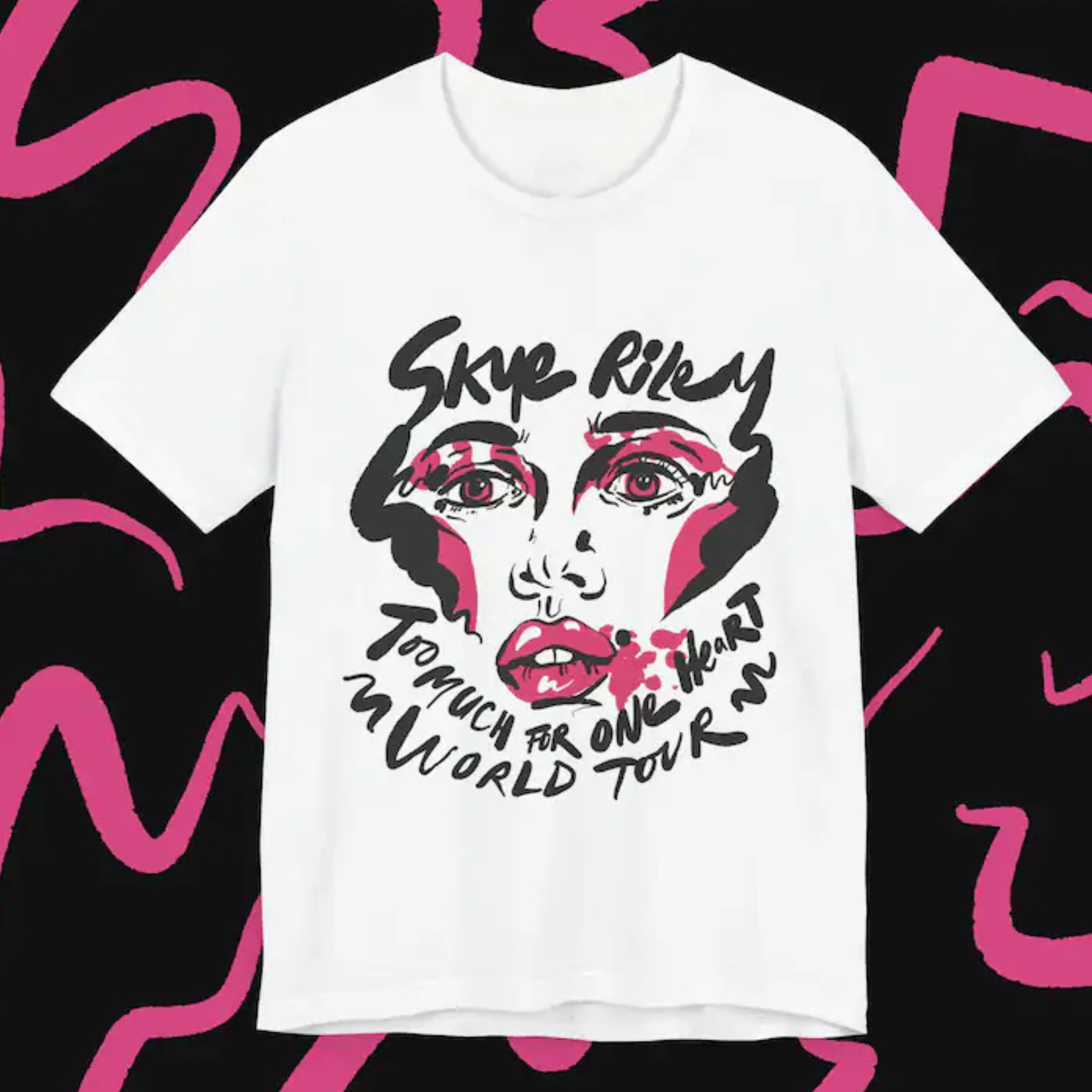 Skye Riley World Tour cotton T-shirt