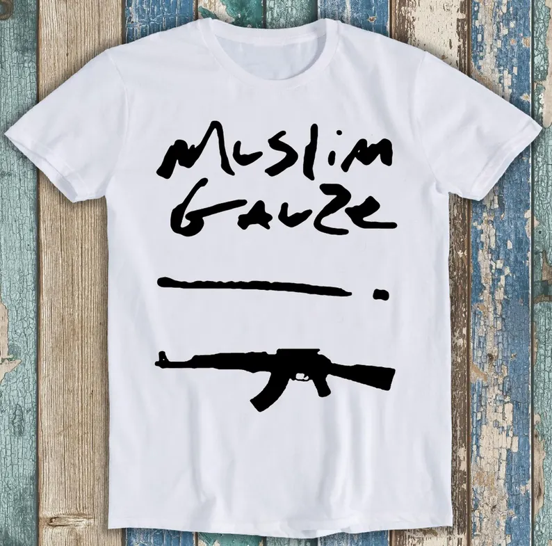 Muslimgauze Band Wish Of The Flayed cotton T-shirt