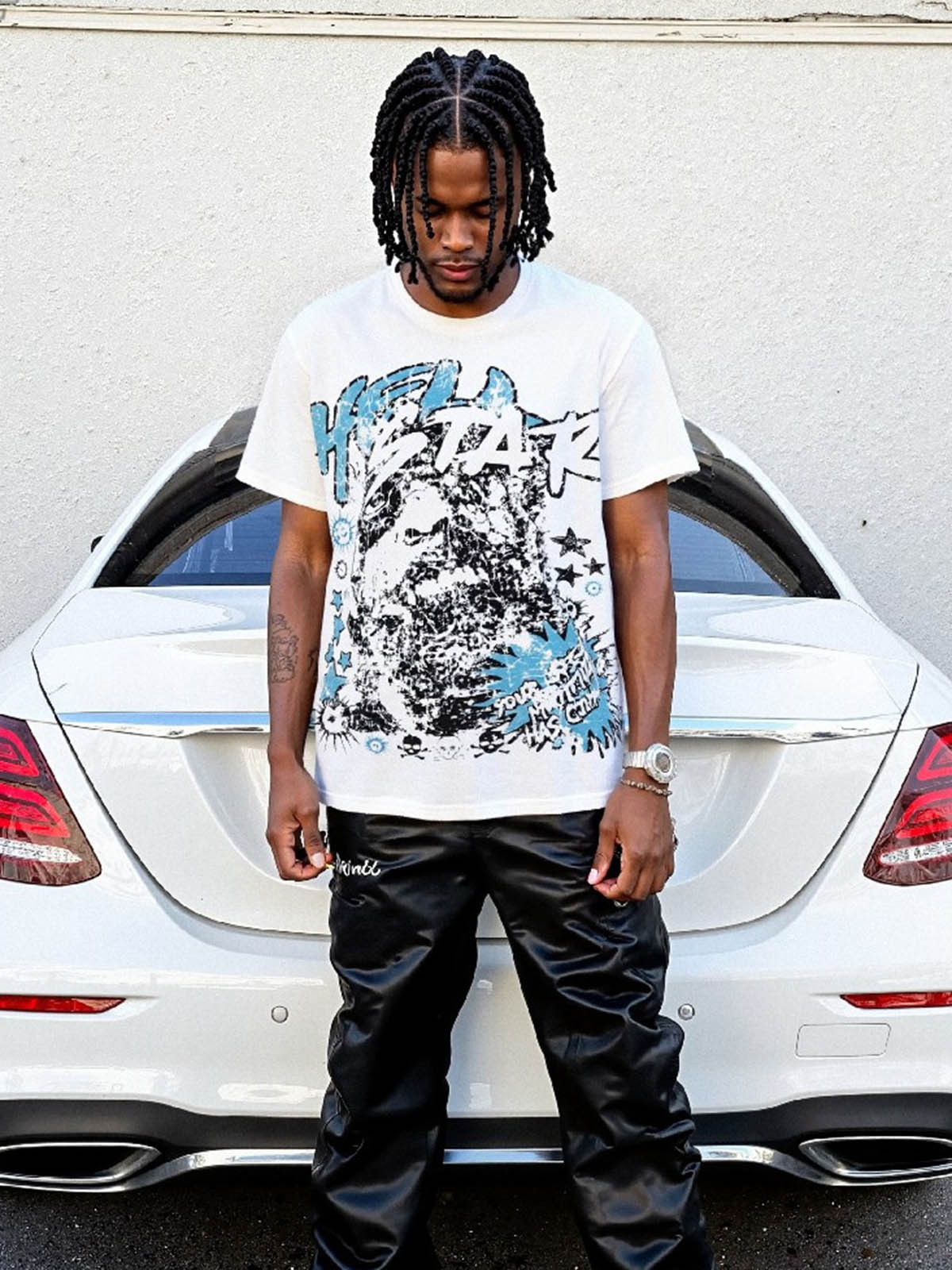 Fun Protrait Graphic T-Shirt 