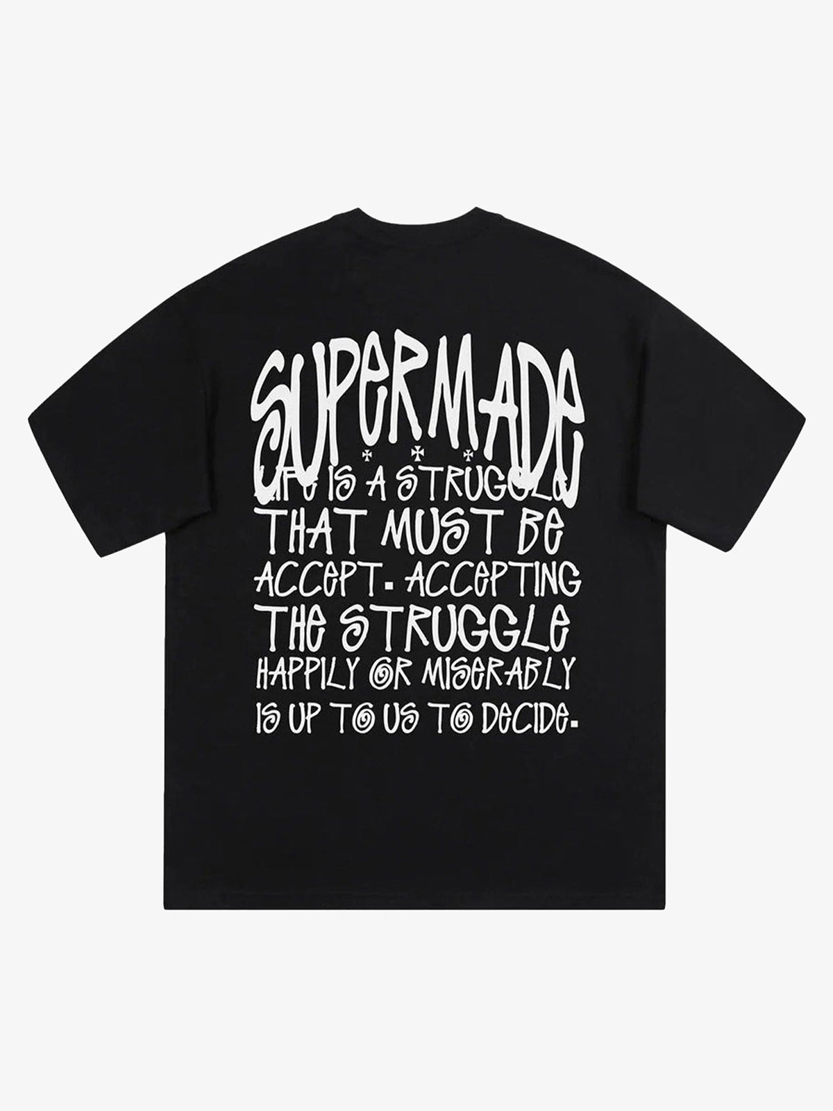 Thesupermade Logo Design Printed T-Shirt 