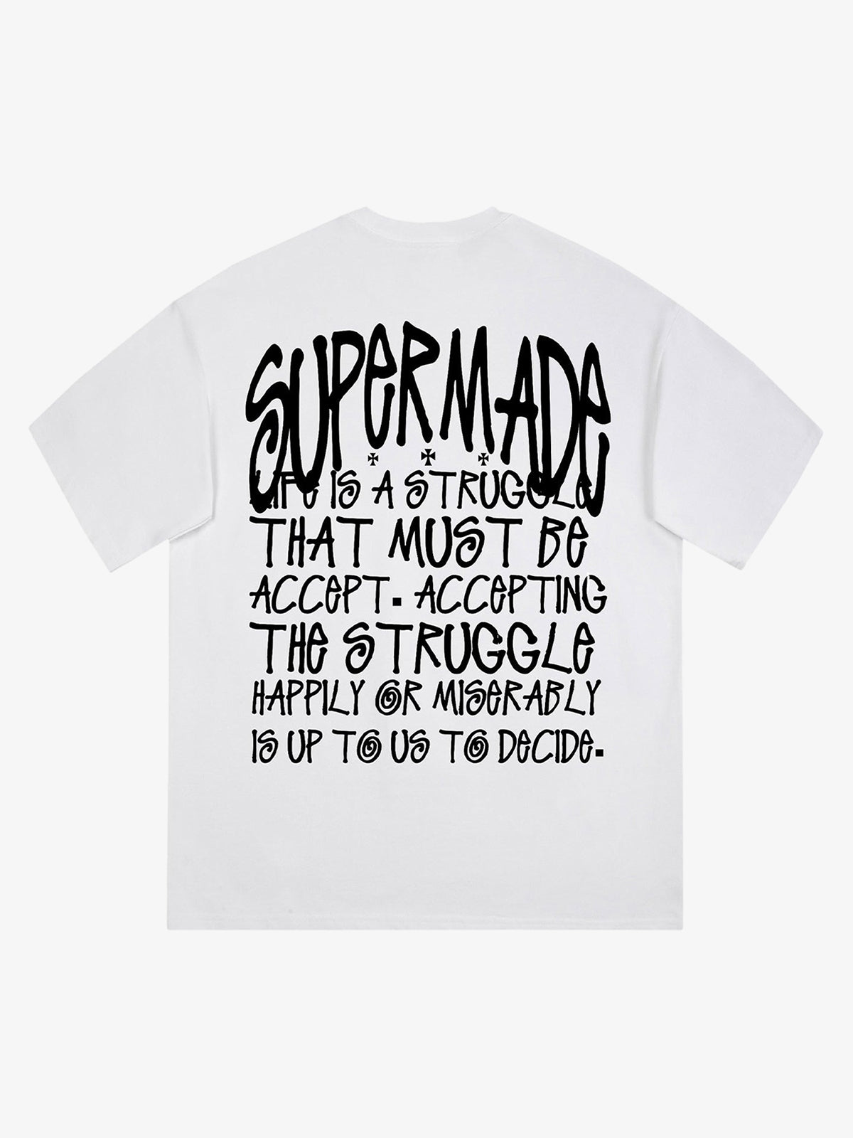 Thesupermade Logo Design Printed T-Shirt 