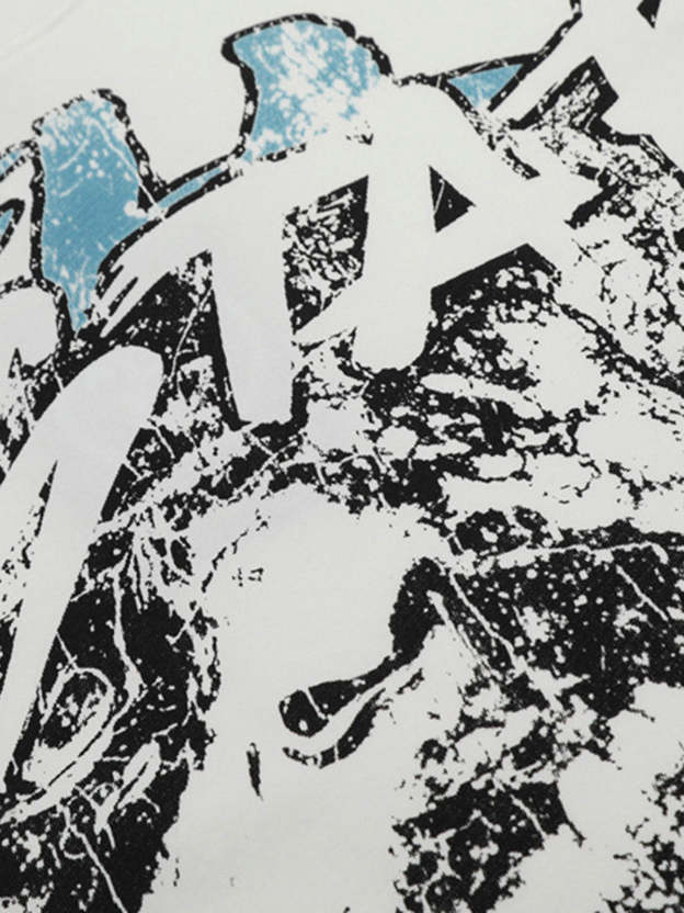 Fun Protrait Graphic T-Shirt 