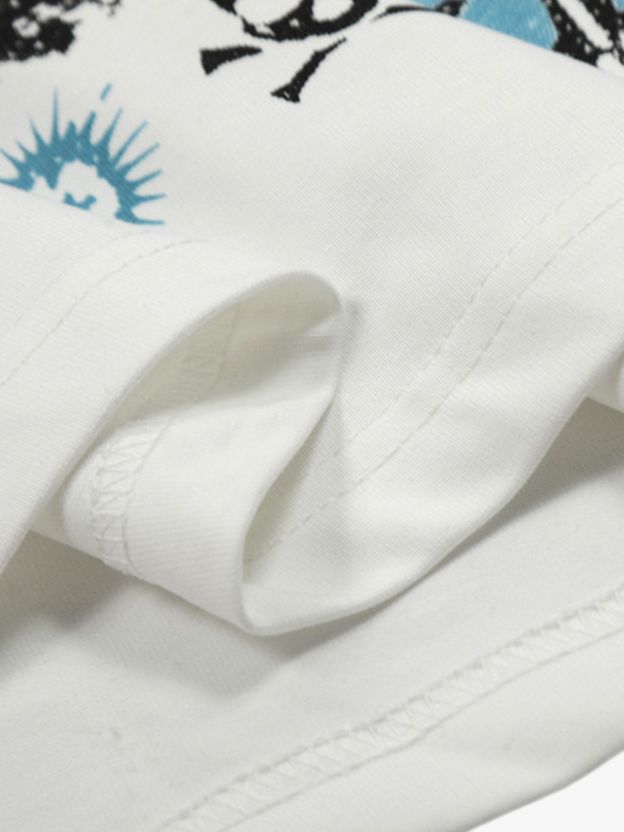 Fun Protrait Graphic T-Shirt 