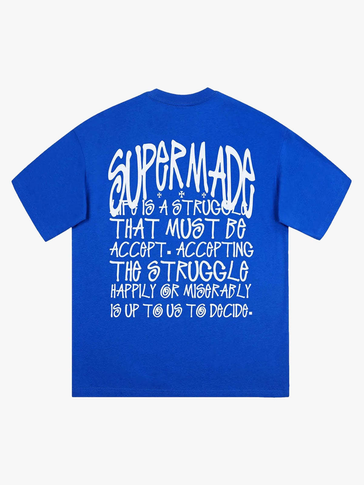 Thesupermade Logo Design Printed T-Shirt 