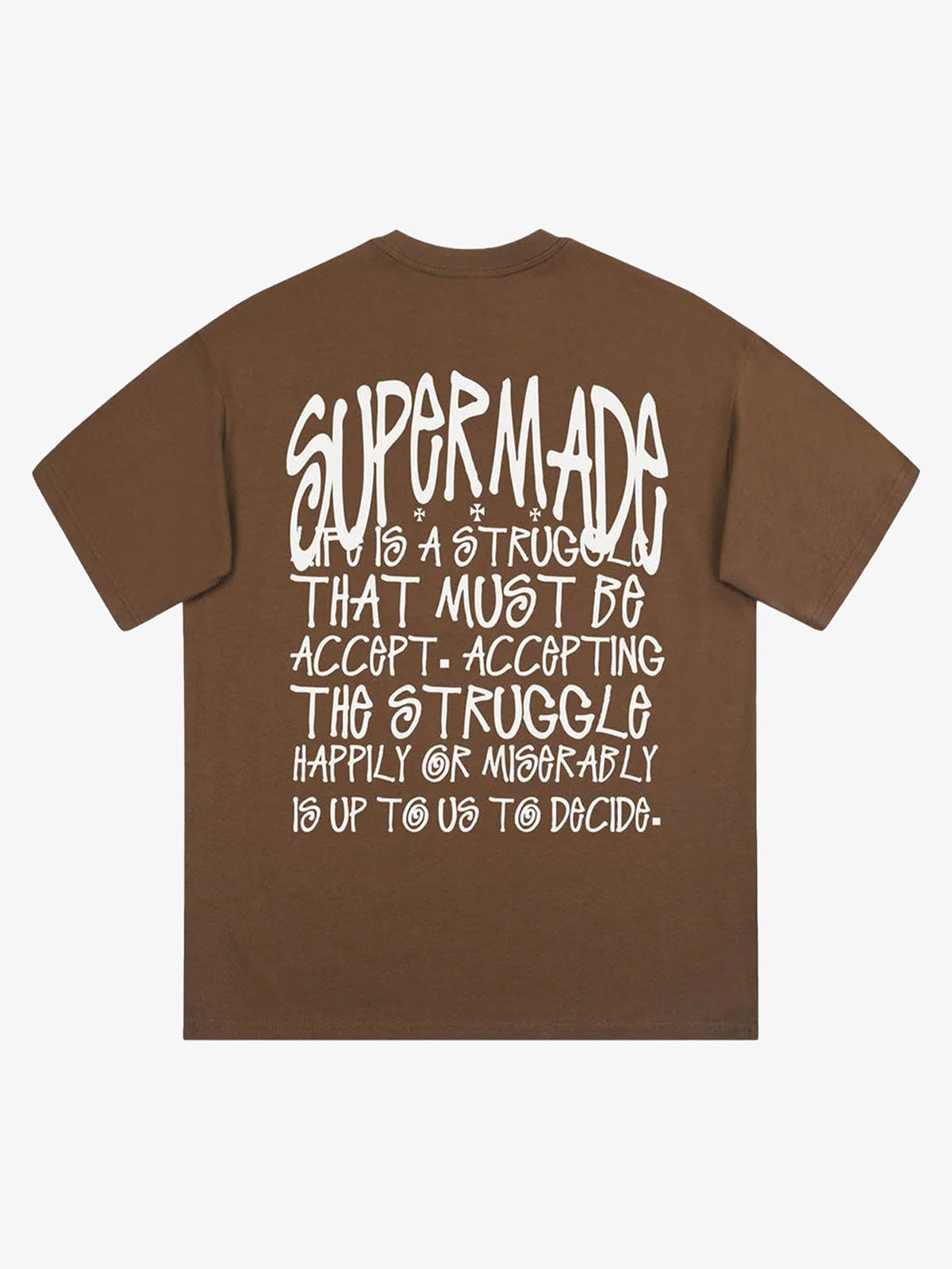 Thesupermade Logo Design Printed T-Shirt 