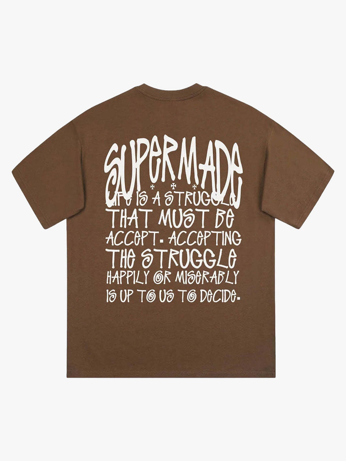 Thesupermade Logo Design Printed T-Shirt 