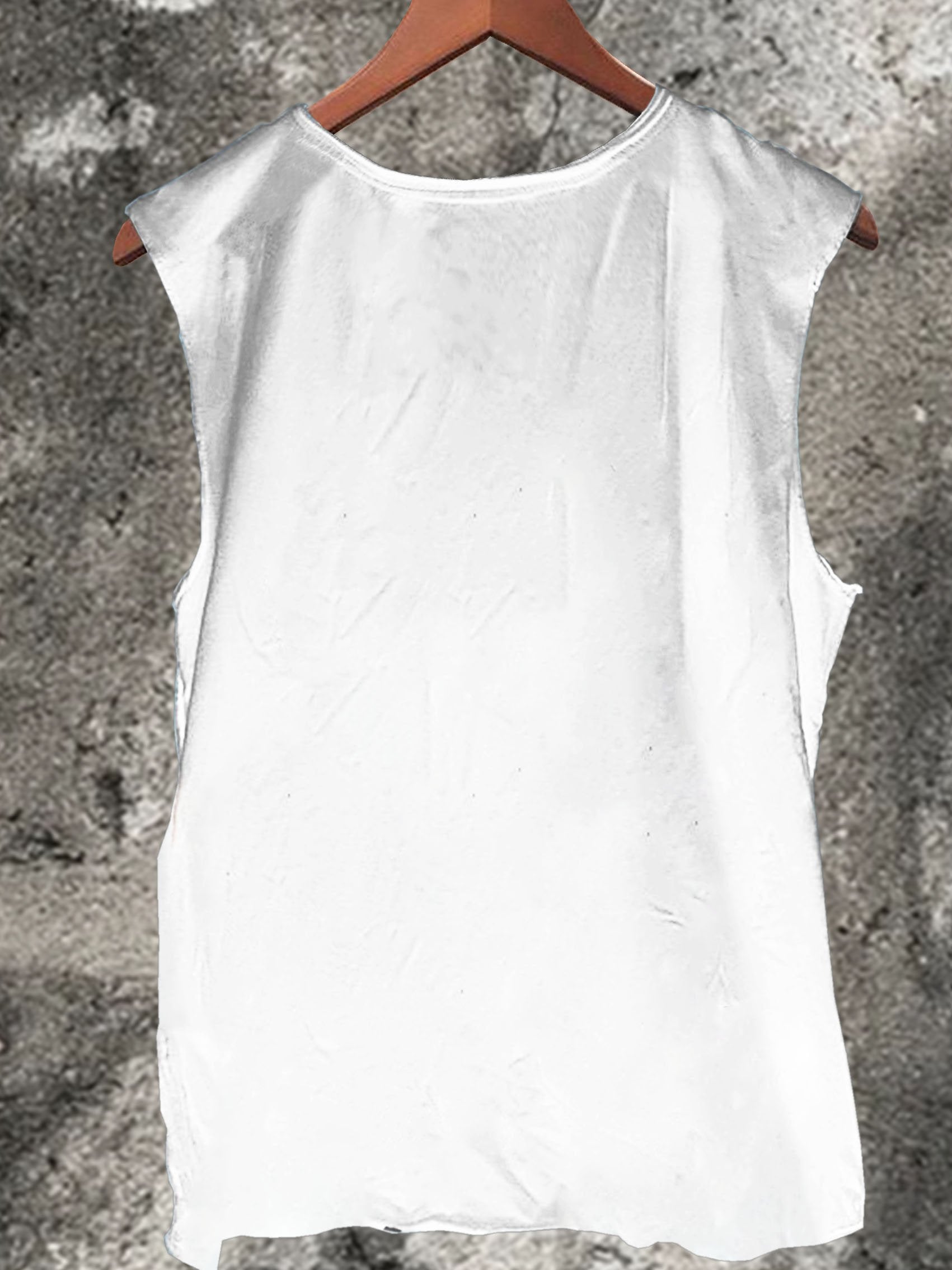 On My Way To Fuck Shit Up Print 100% Cotton Casual Tank Top