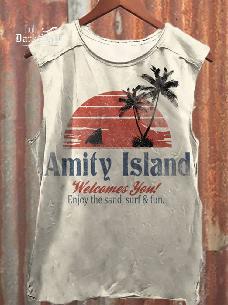 Amity Island Unisex Classic Tank Top