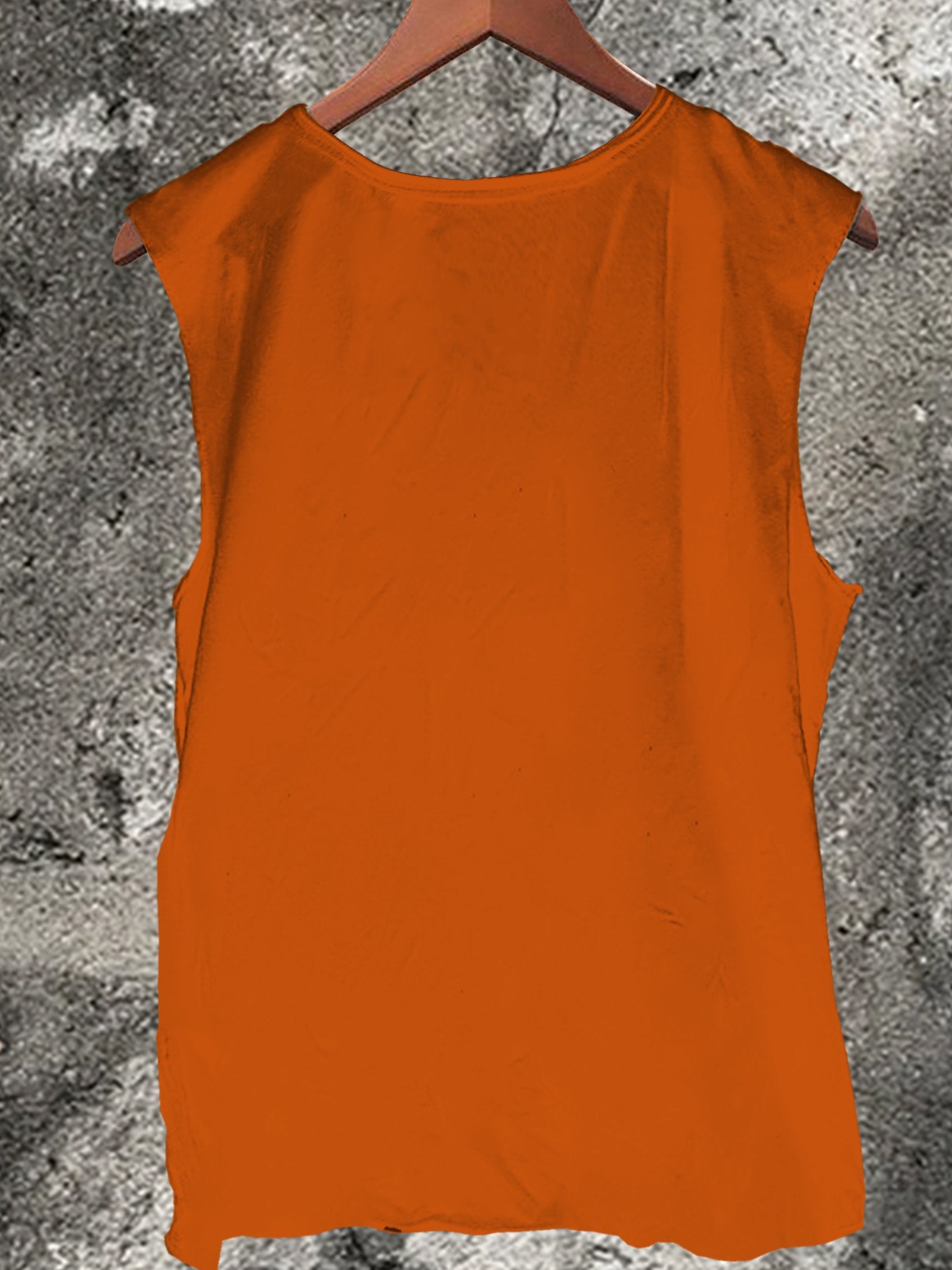 Halloween Black Cat and Fish Bones Vintage Print  Casual Tank Top