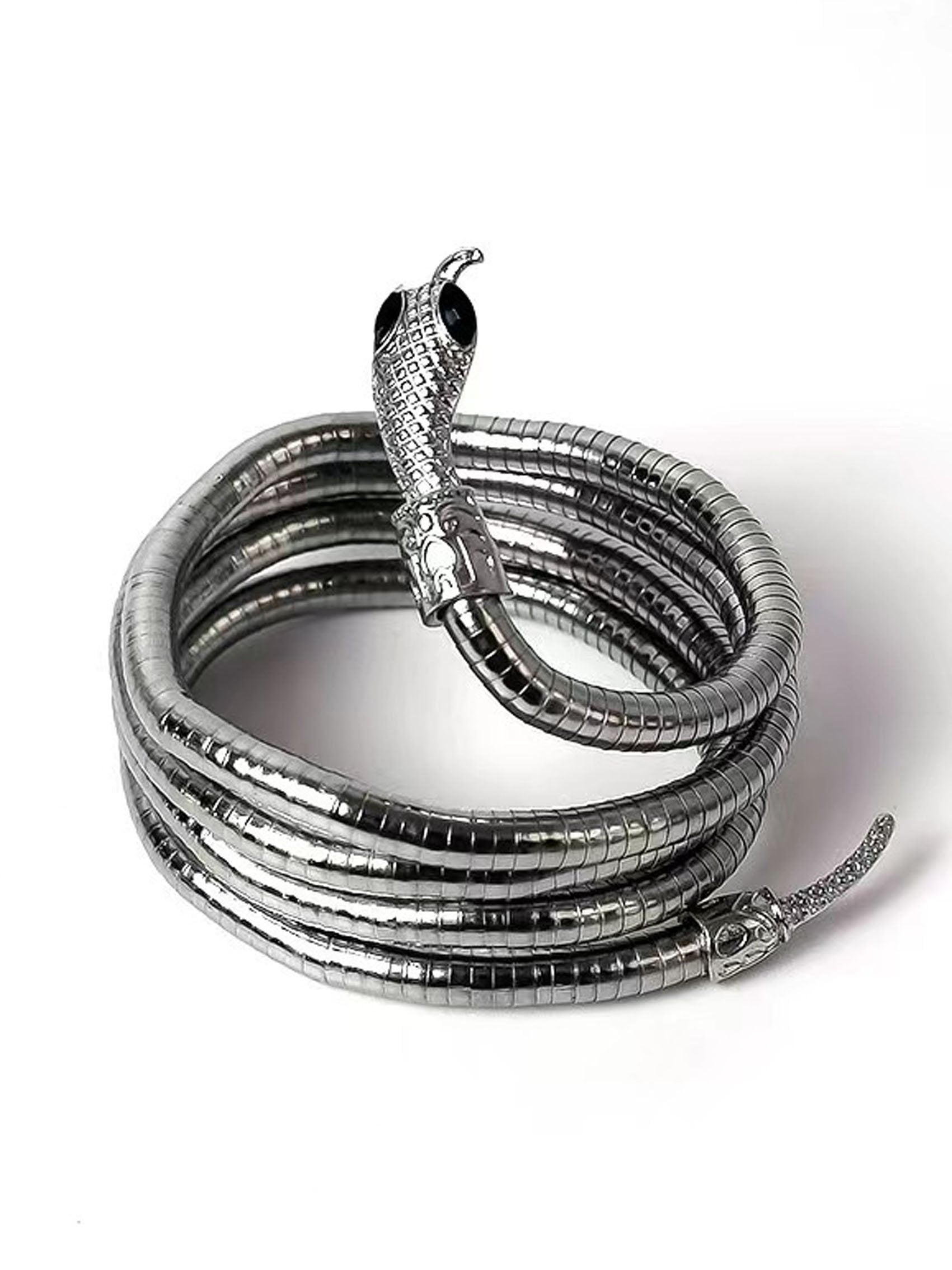 Dark Collar Women and Men Accessories Wrap Snake Necklace