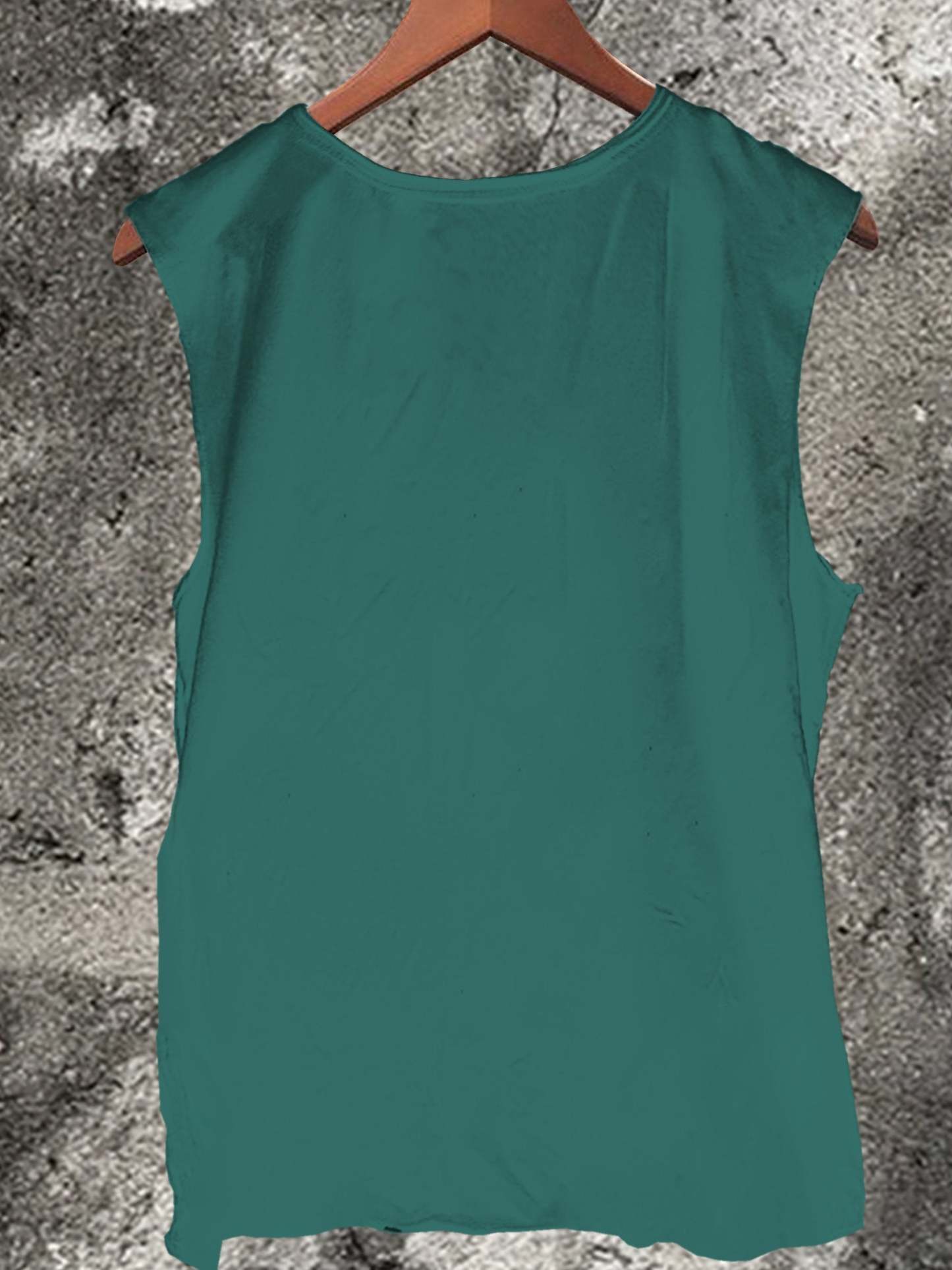 Black Cat Pooping Vintage Print 100% Cotton Casual Tank Top