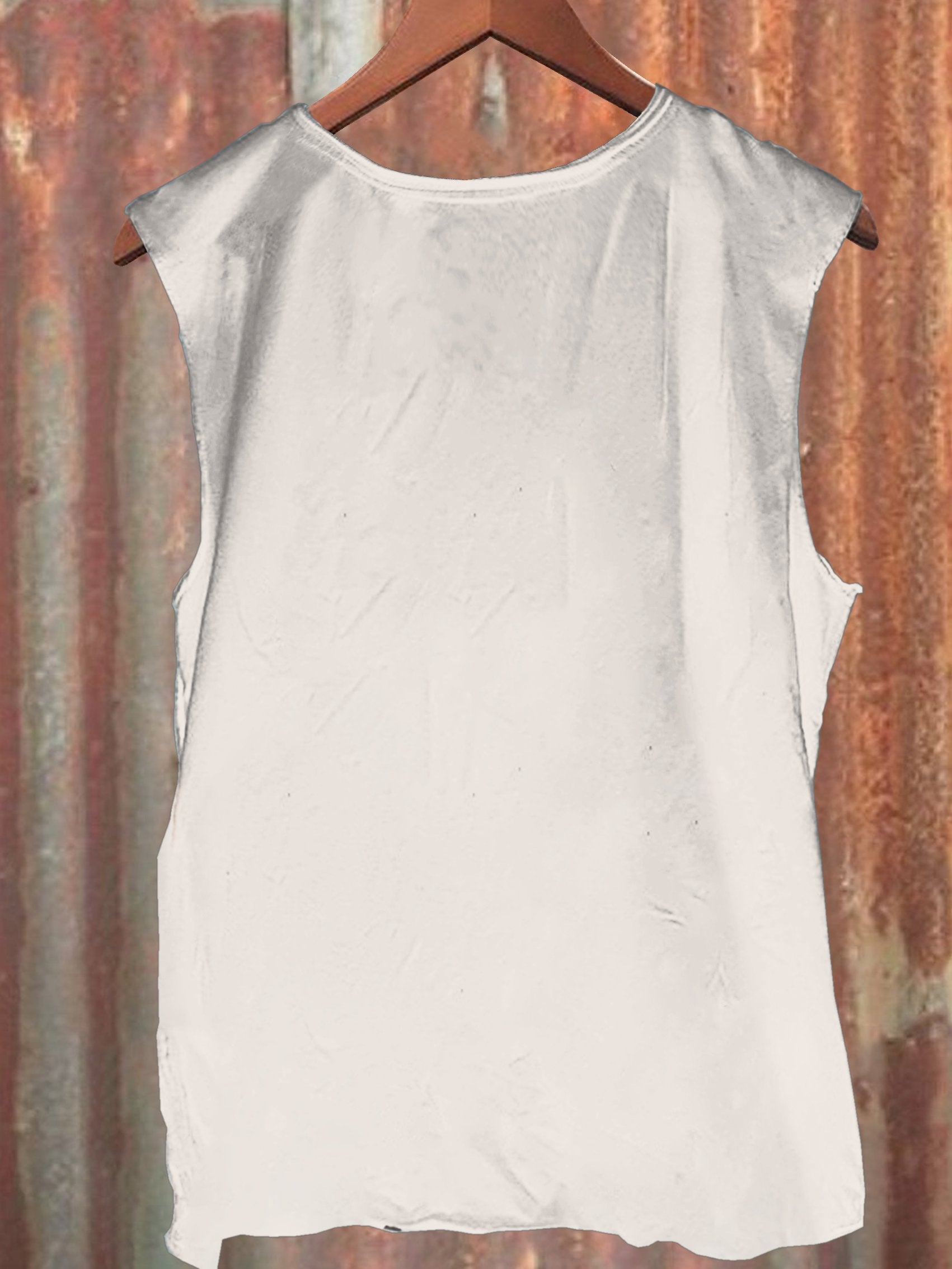 Vintage Jaws Shark Art Print  Casual Tank Top