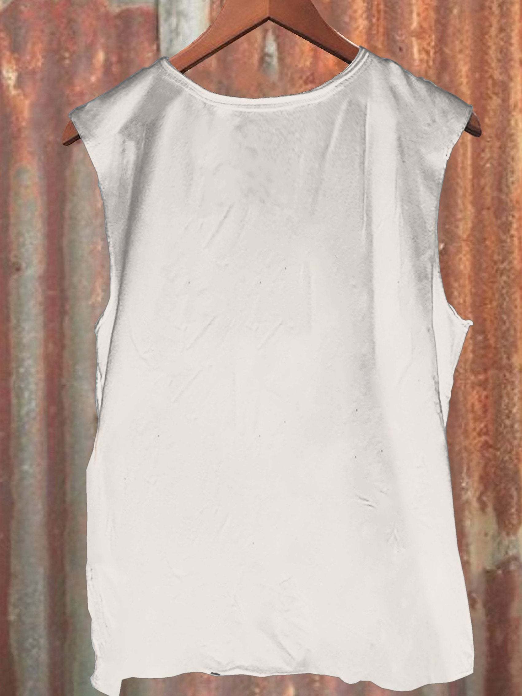 Vintage Jaws Shark Art Print  Casual Tank Top