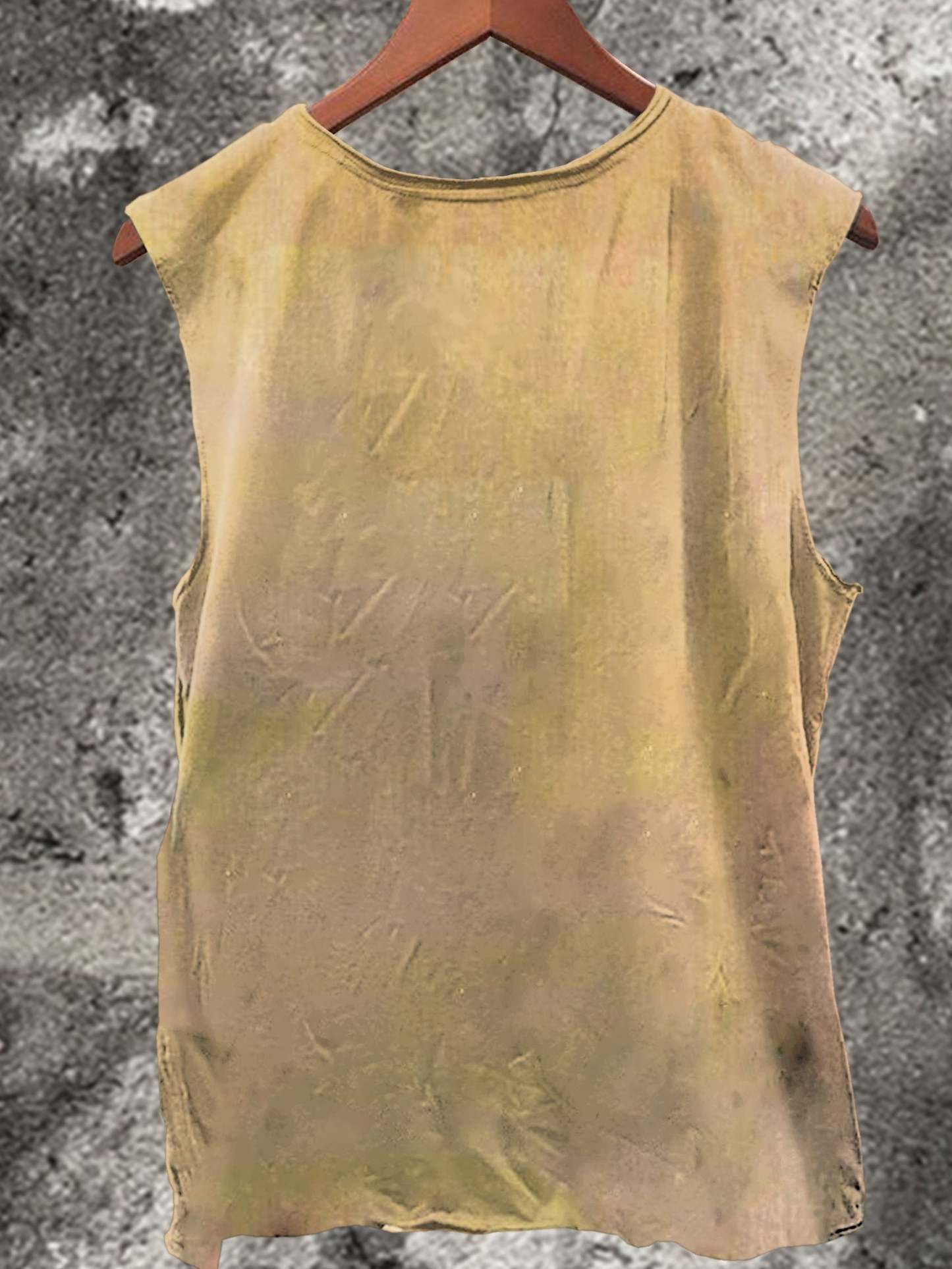 Cat No. 13 Print 100% Cotton Casual Tank Top