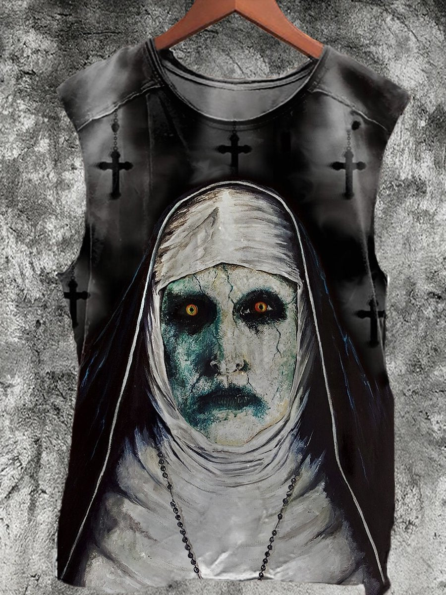 Valak the Nun Print Unisex Classic Tank Top