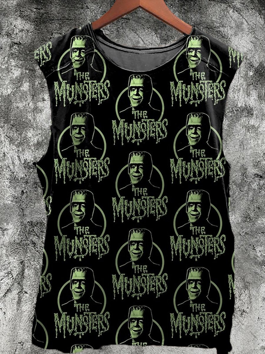 The Munsters Print Unisex Classic Tank Top
