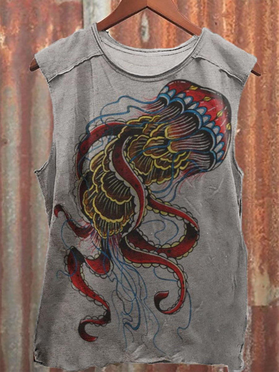 Retro Jelly Art Unisex Classic Tank Top