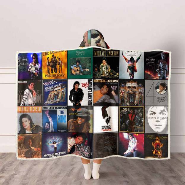 Michael Jackson Wearable Hooded Blanket – A Pop Legacy You Can Wrap Around You