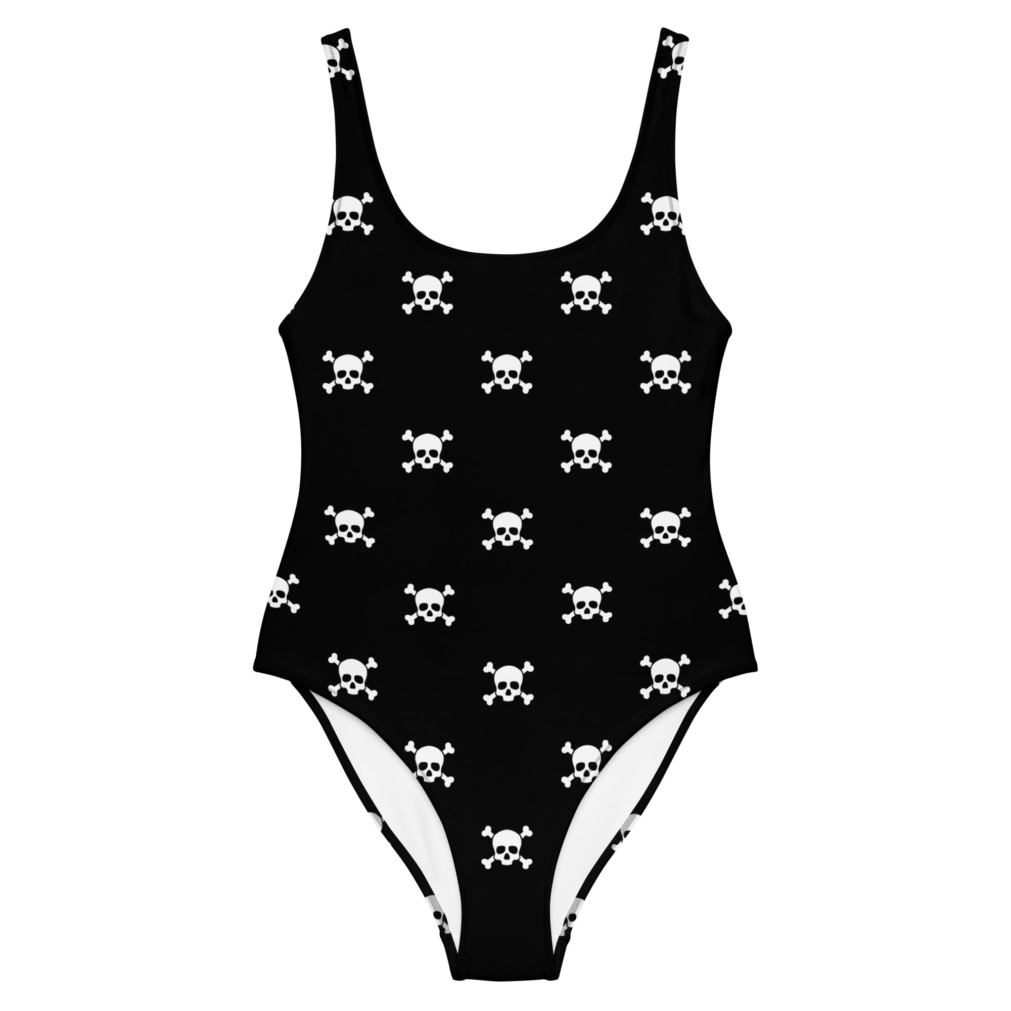 Pirate Skull One-Piece Swimsuit