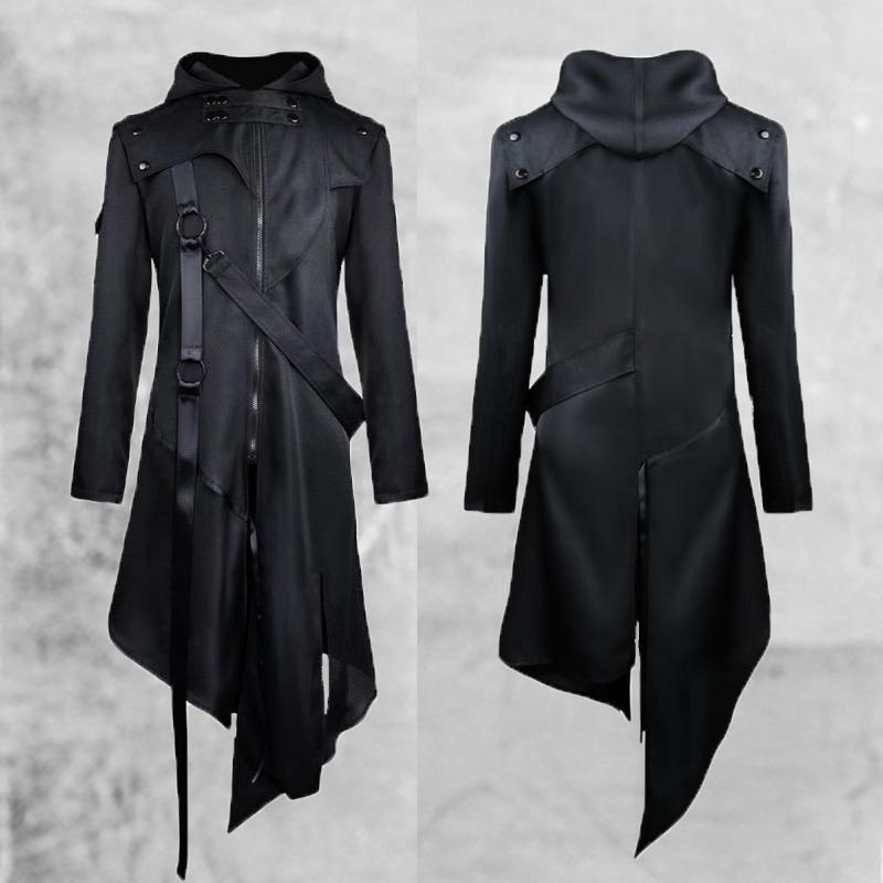 "Blade of the Night" Dark Gothic Halloween Unisex Cos Coat