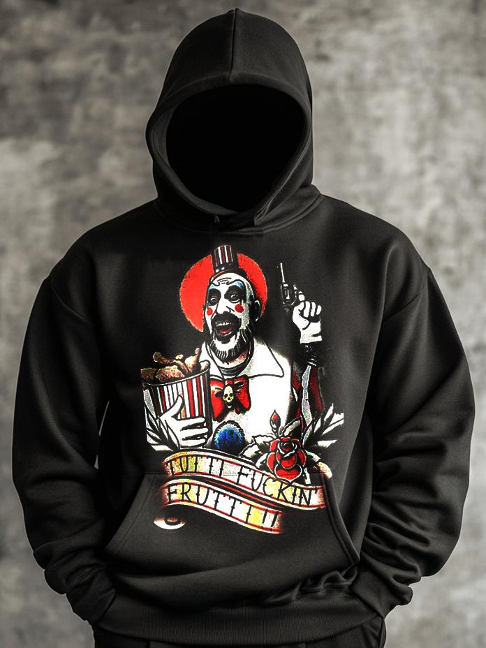 HORRIBLE JOKER Print Unisex Classic Hoodie