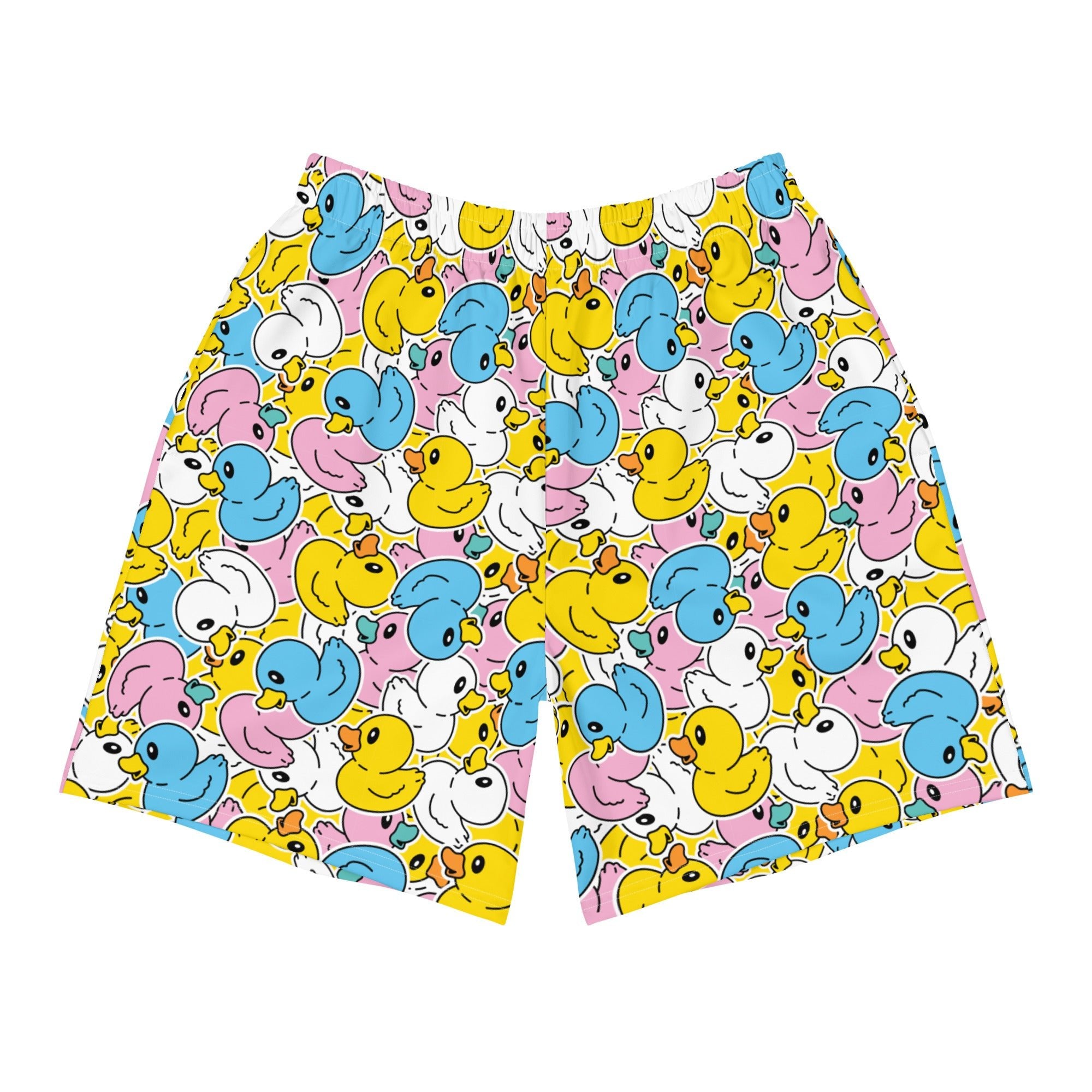 Rubber Duck Men's Recycled Athletic Shorts
