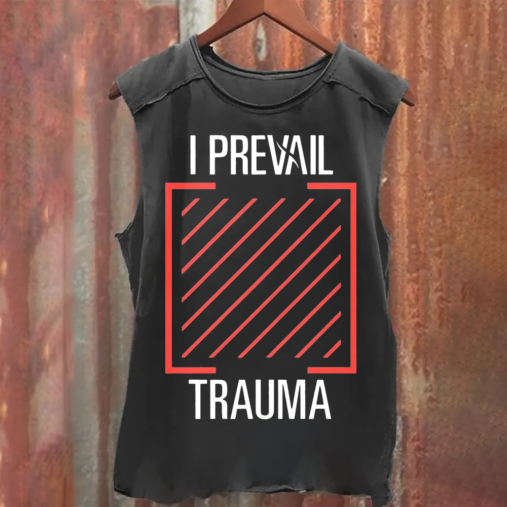 Vintage Washed I Prevail Band Tank Top