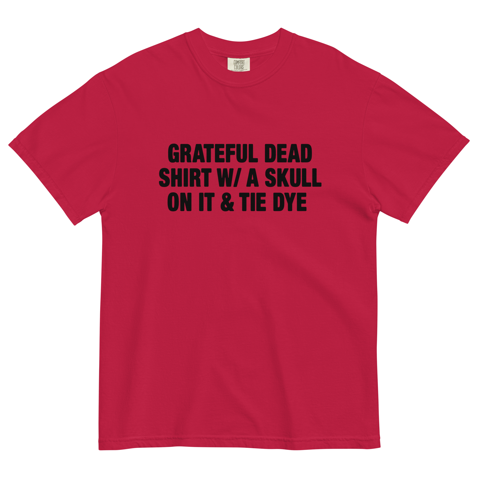 Tie Dye Band Shirt.