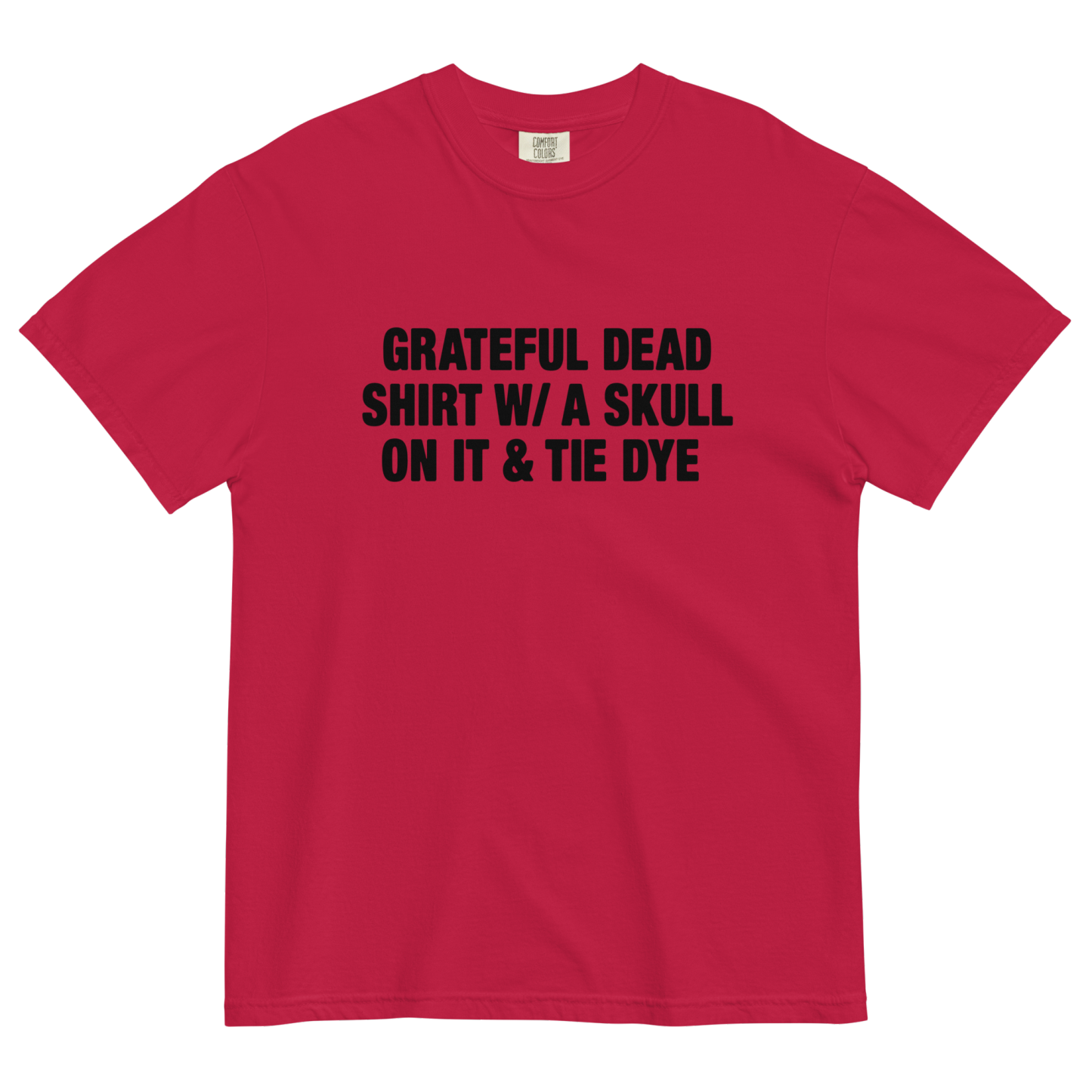 Tie Dye Band Shirt.