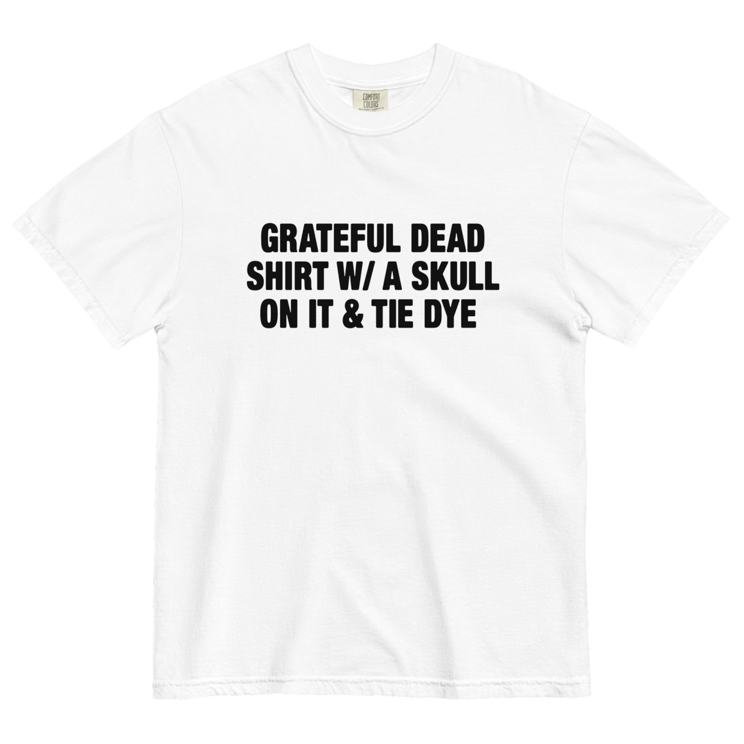Tie Dye Band Shirt.