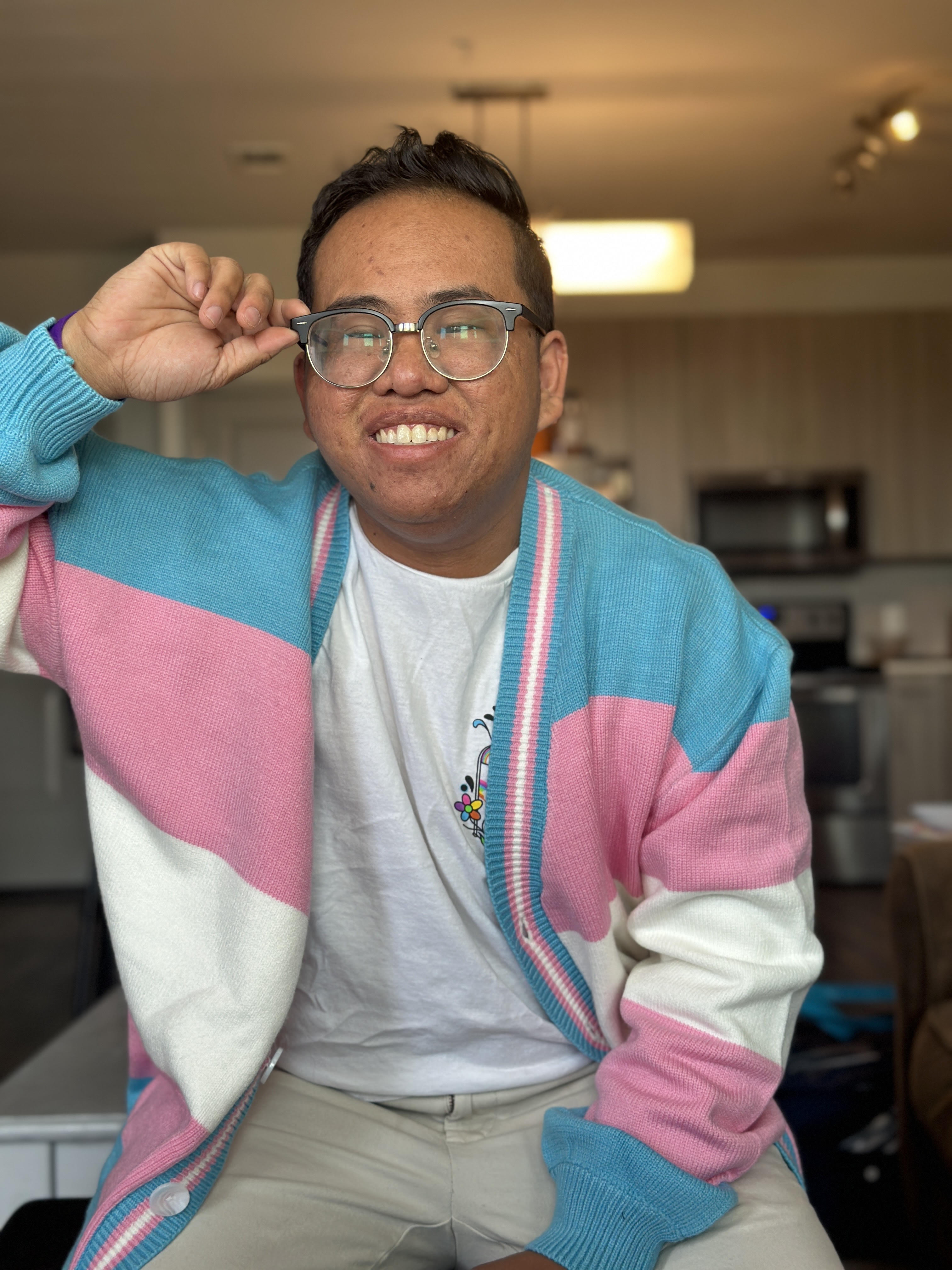 Trans Pride Cardigan
