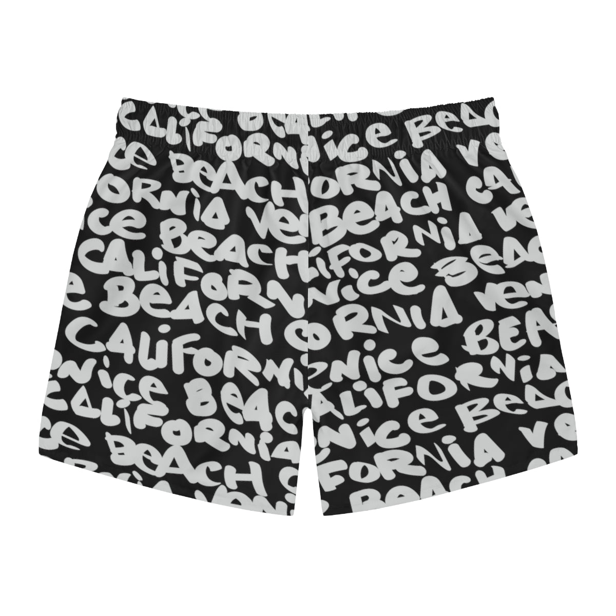 Venice white swim trunks