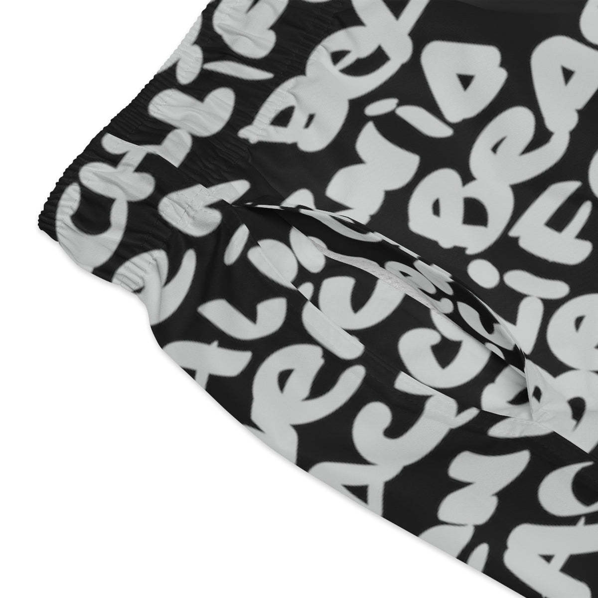 Venice white swim trunks