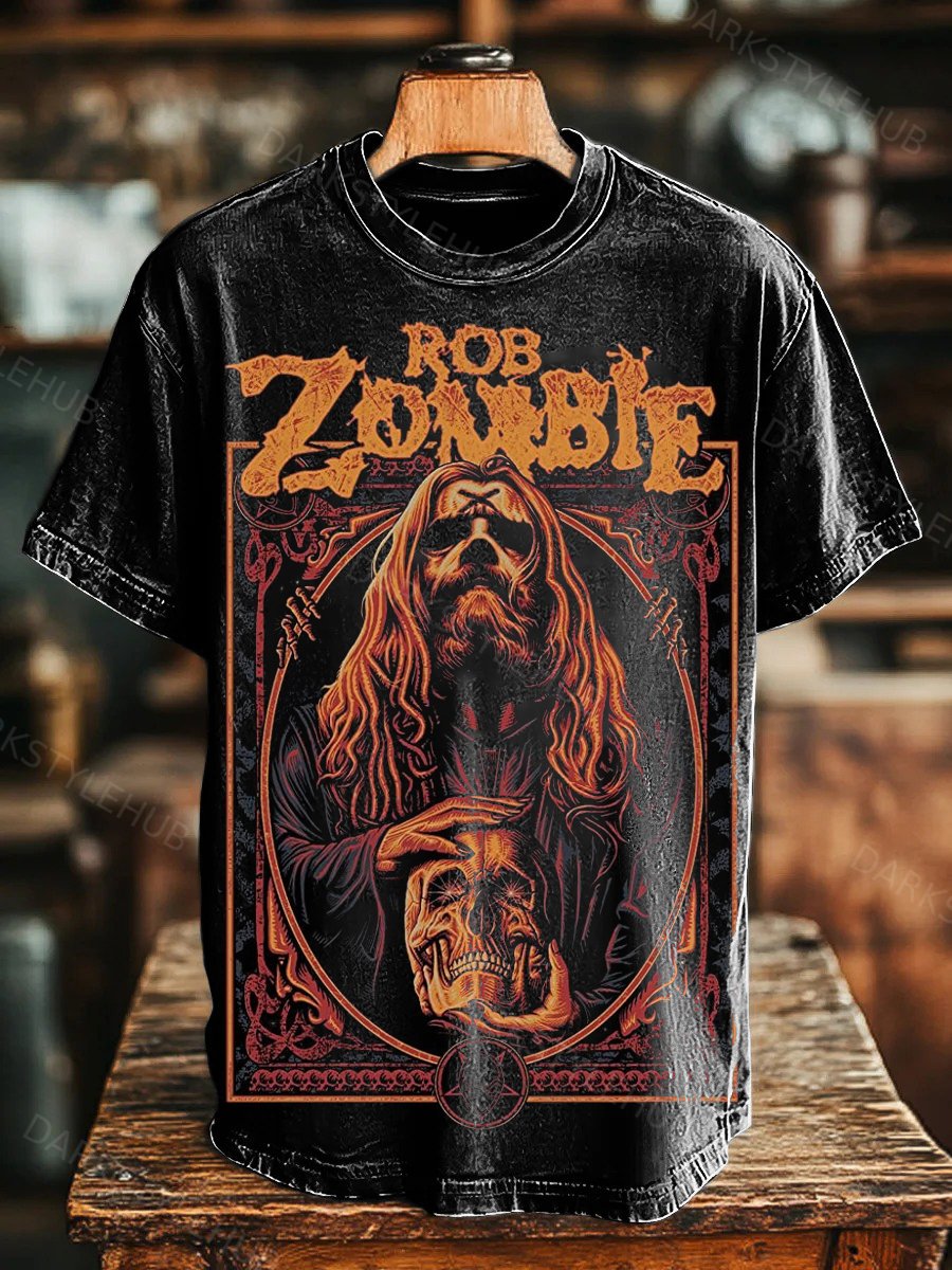 Horror Zombie Print 100% Cotton Casual Tank Top