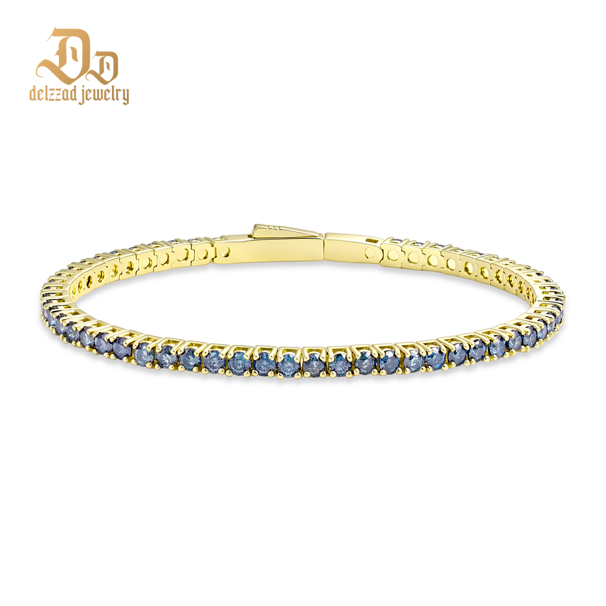 5.4ct Eternal Spark Tennis Bracelet Starlight Tennis Bangle VVS Synthetic Moissanite Bracelet Bangle Copper Chain for Women Men