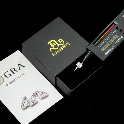 S925 2ct Octagon Synthetic Moissanite Halo Ring