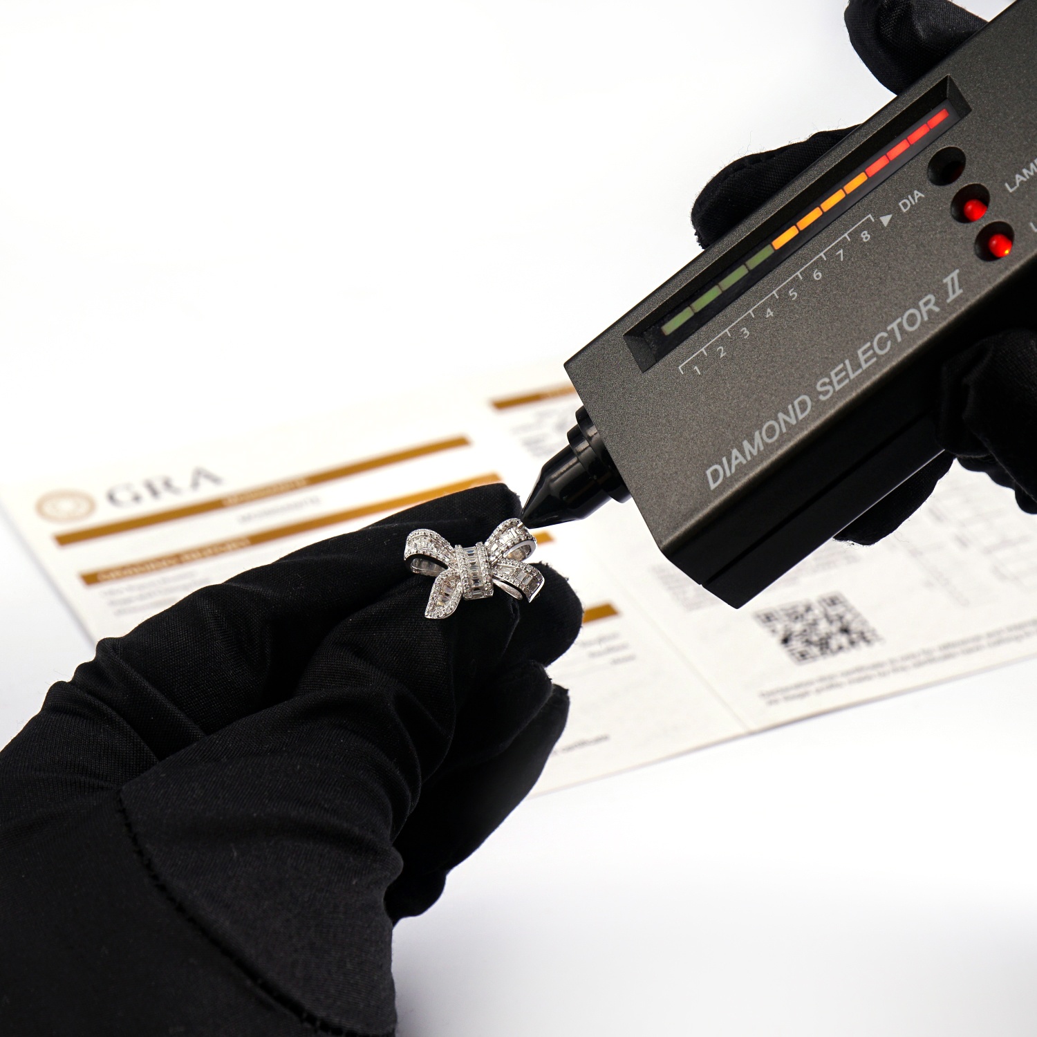 Delzzad Bow Stud Earrings Bow-knot Earrings Synthetic Moissanite S925 Stud Earrings Jewelry Perfect Birthday Mother??s Day Christmas Gift Wedding Set