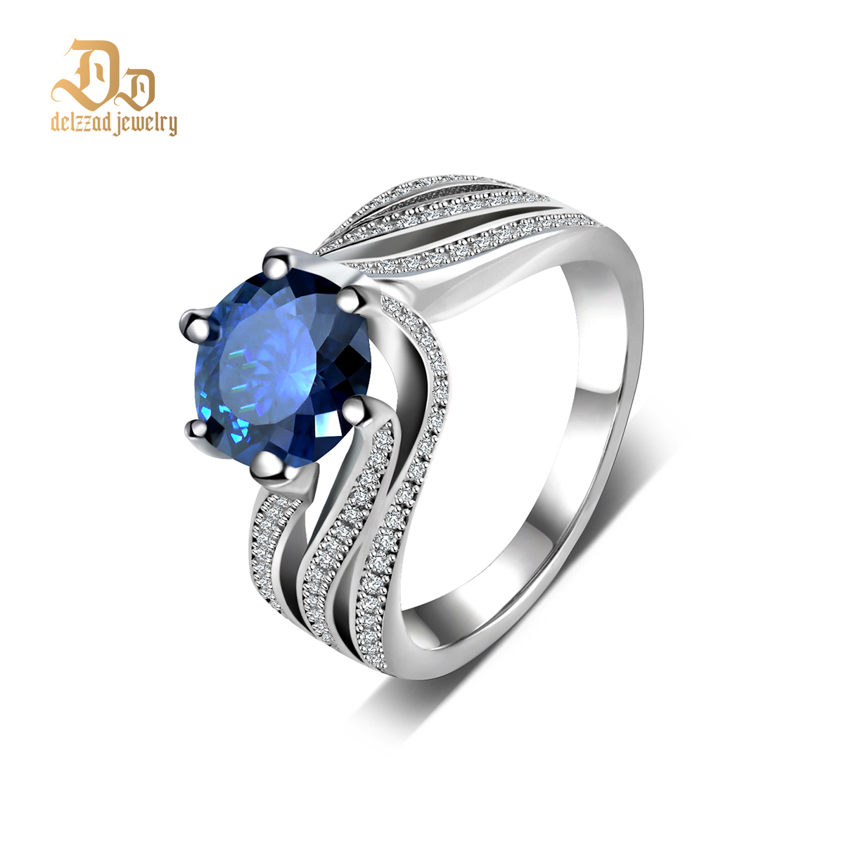 3ct Hundreds Faces Cut Synthetic Moissanite Layered Band Ring In 925 Sterling Silver