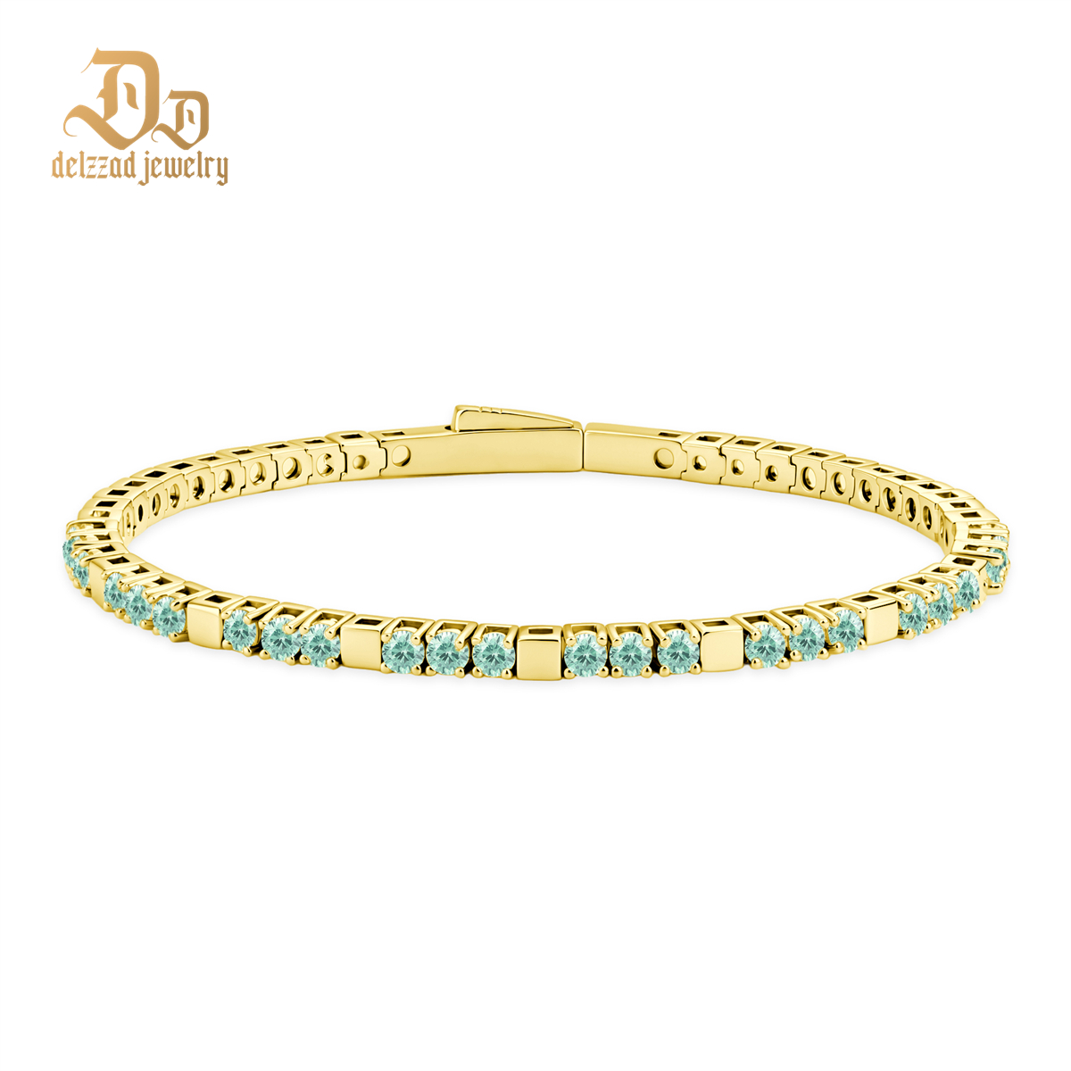 5.4ct Quiet Luxury Tennis Bangle Secret Code Tennis Bracelet VVS Synthetic Moissanite Bracelet Bangle Copper Chain for Women Men
