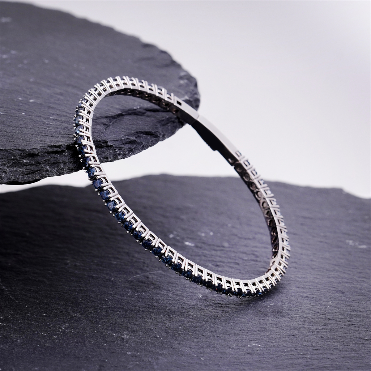 5.4ct Eternal Spark Tennis Bracelet Starlight Tennis Bangle VVS Synthetic Moissanite Bracelet Bangle Copper Chain for Women Men
