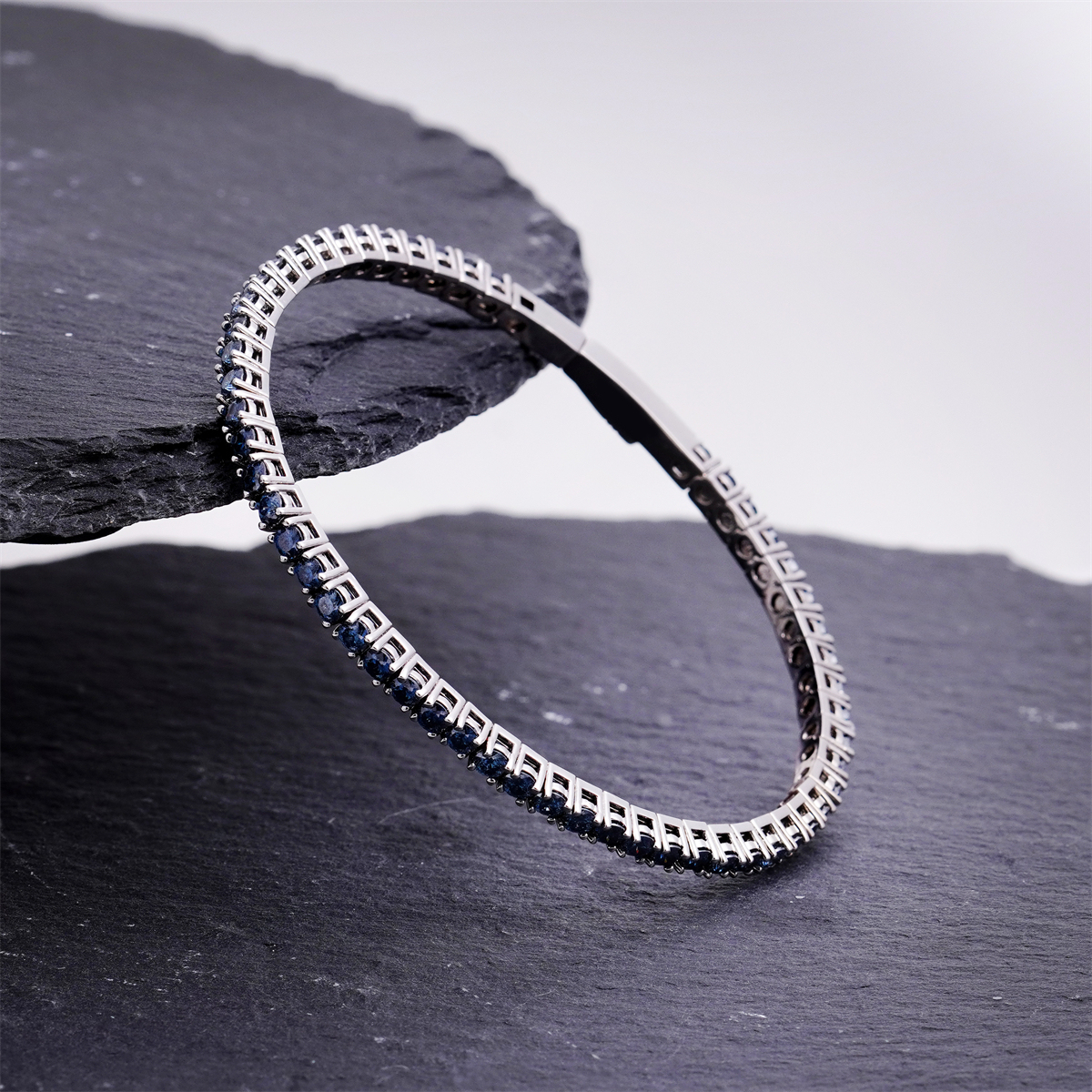 5.4ct Eternal Spark Tennis Bracelet Starlight Tennis Bangle VVS Synthetic Moissanite Bracelet Bangle Copper Chain for Women Men