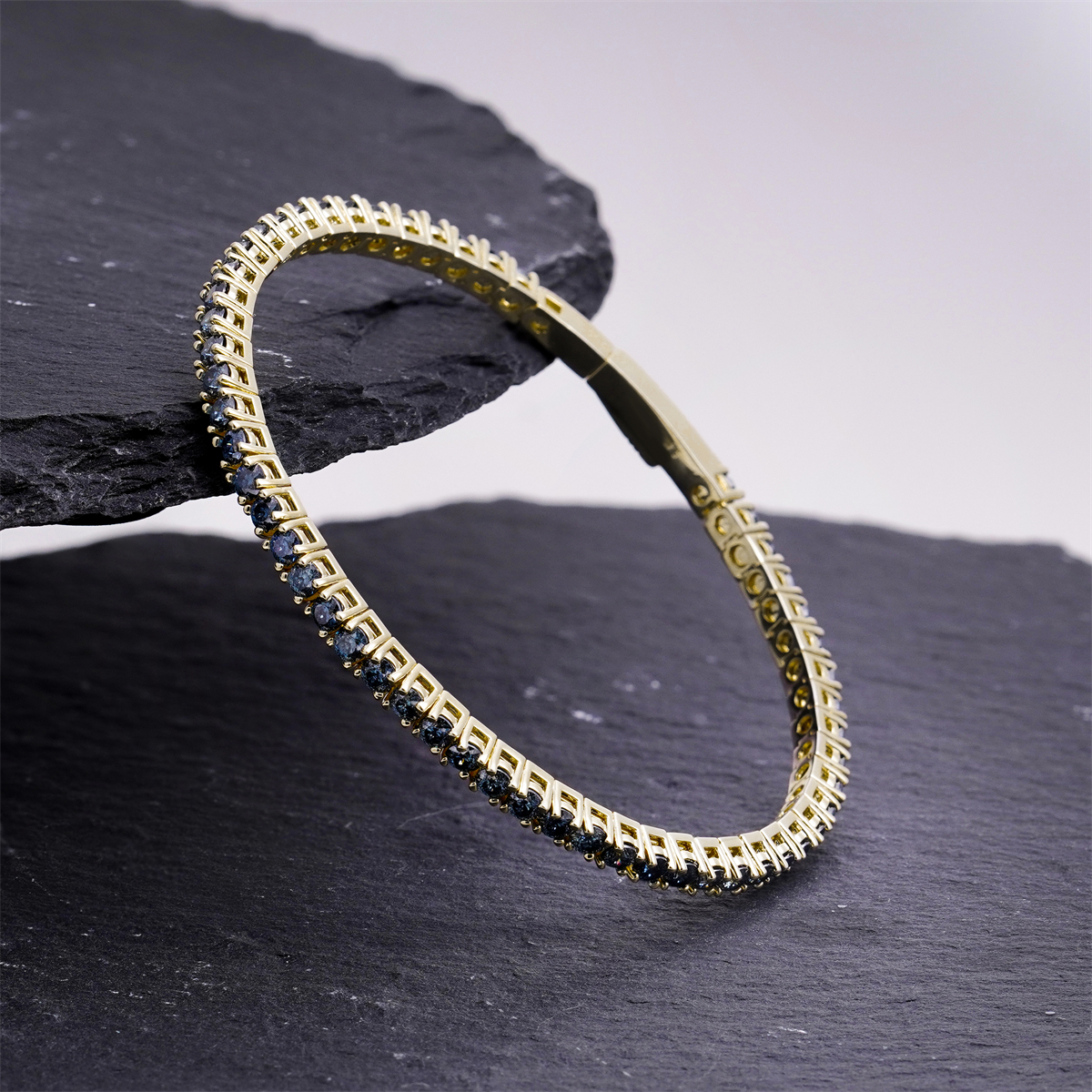 5.4ct Eternal Spark Tennis Bracelet Starlight Tennis Bangle VVS Synthetic Moissanite Bracelet Bangle Copper Chain for Women Men