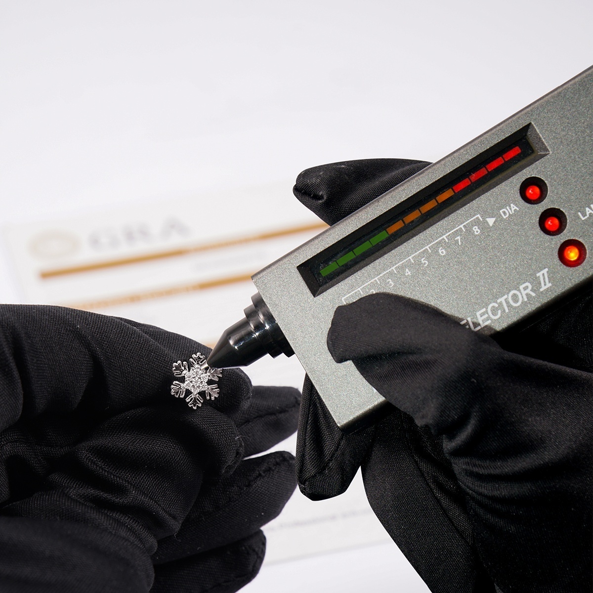 Ice-Out Snowflake Stud Earrings Synthetic Moissanite Earrings Jewelry S925 Frozen Snow Winter Earrings