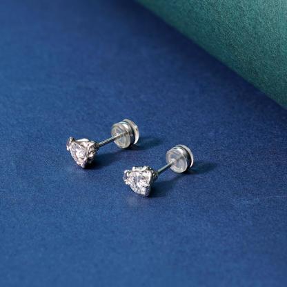 Venom Kiss Earrings S925 VVS Synthetic Moissanite Stud