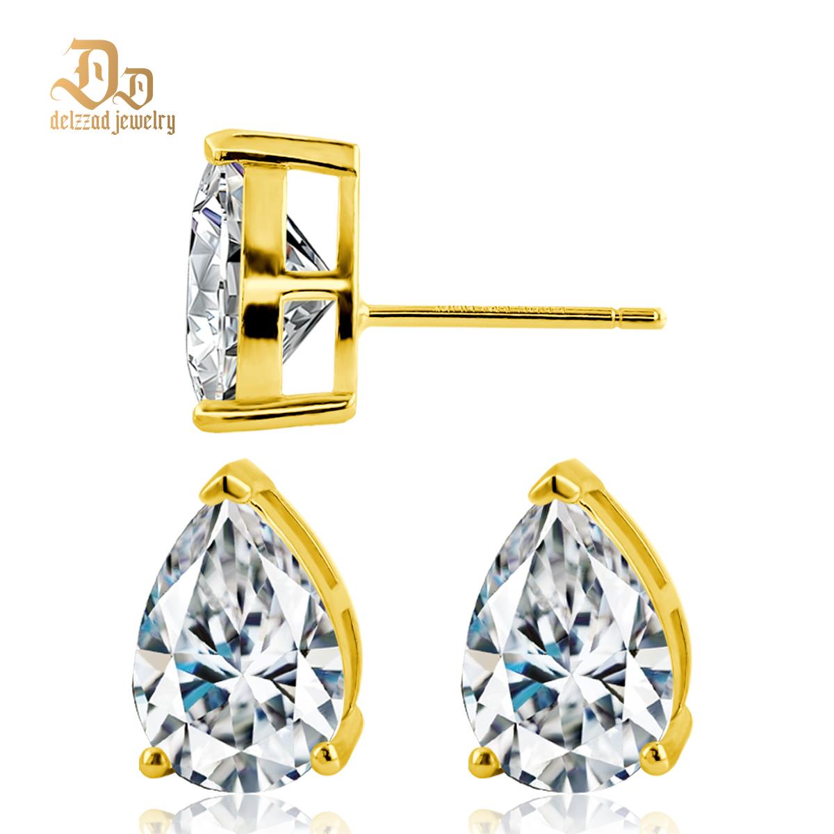 S925 SYNTHETIC MOISSANITE HALO SQUARE STUD EARRINGS BIRTHDAY GIFT FOR 